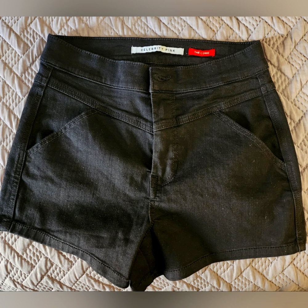 Celebrity Pink Jean Shorts